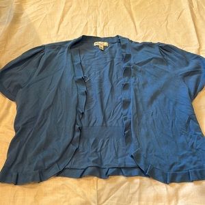 Short sleeve cardigan